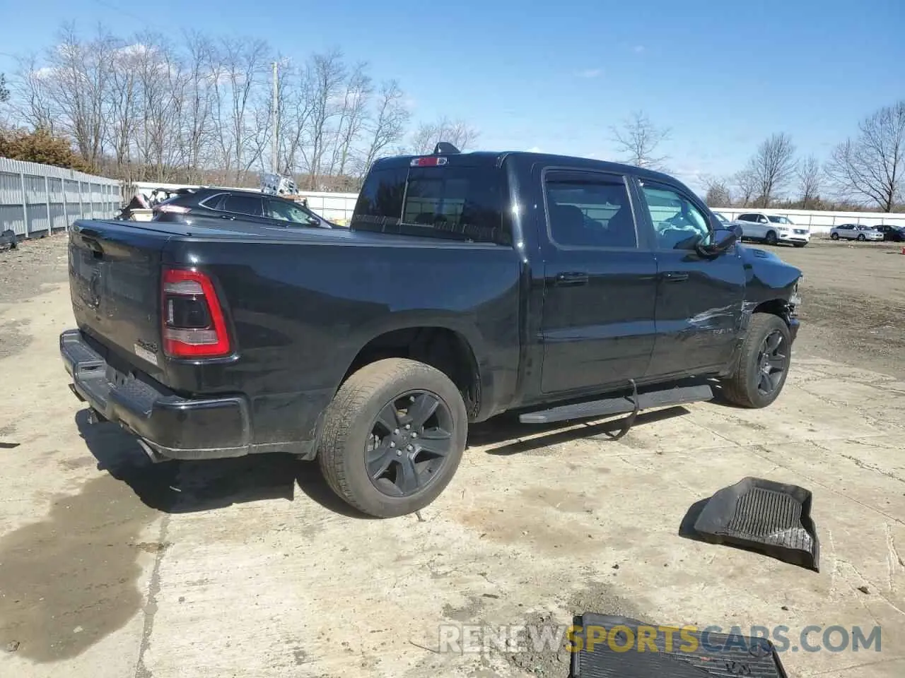 3 Photograph of a damaged car 1C6SRFFT4MN681069 RAM 1500 2021