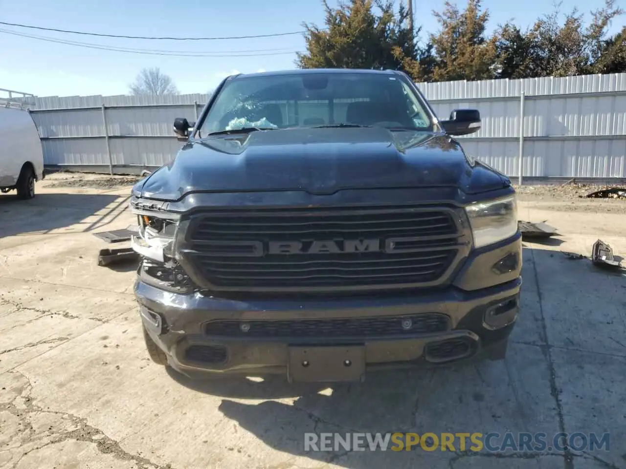 5 Photograph of a damaged car 1C6SRFFT4MN681069 RAM 1500 2021