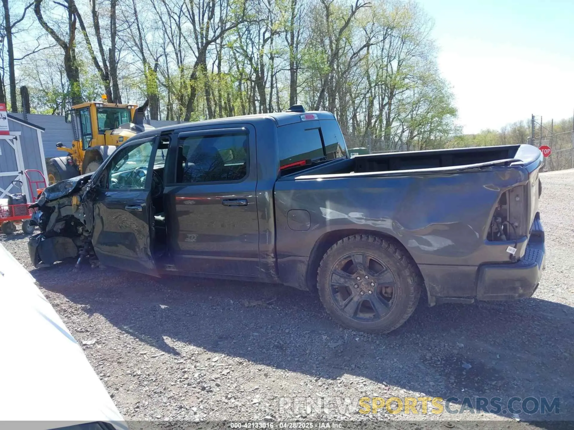 14 Photograph of a damaged car 1C6SRFFT4MN722848 RAM 1500 2021