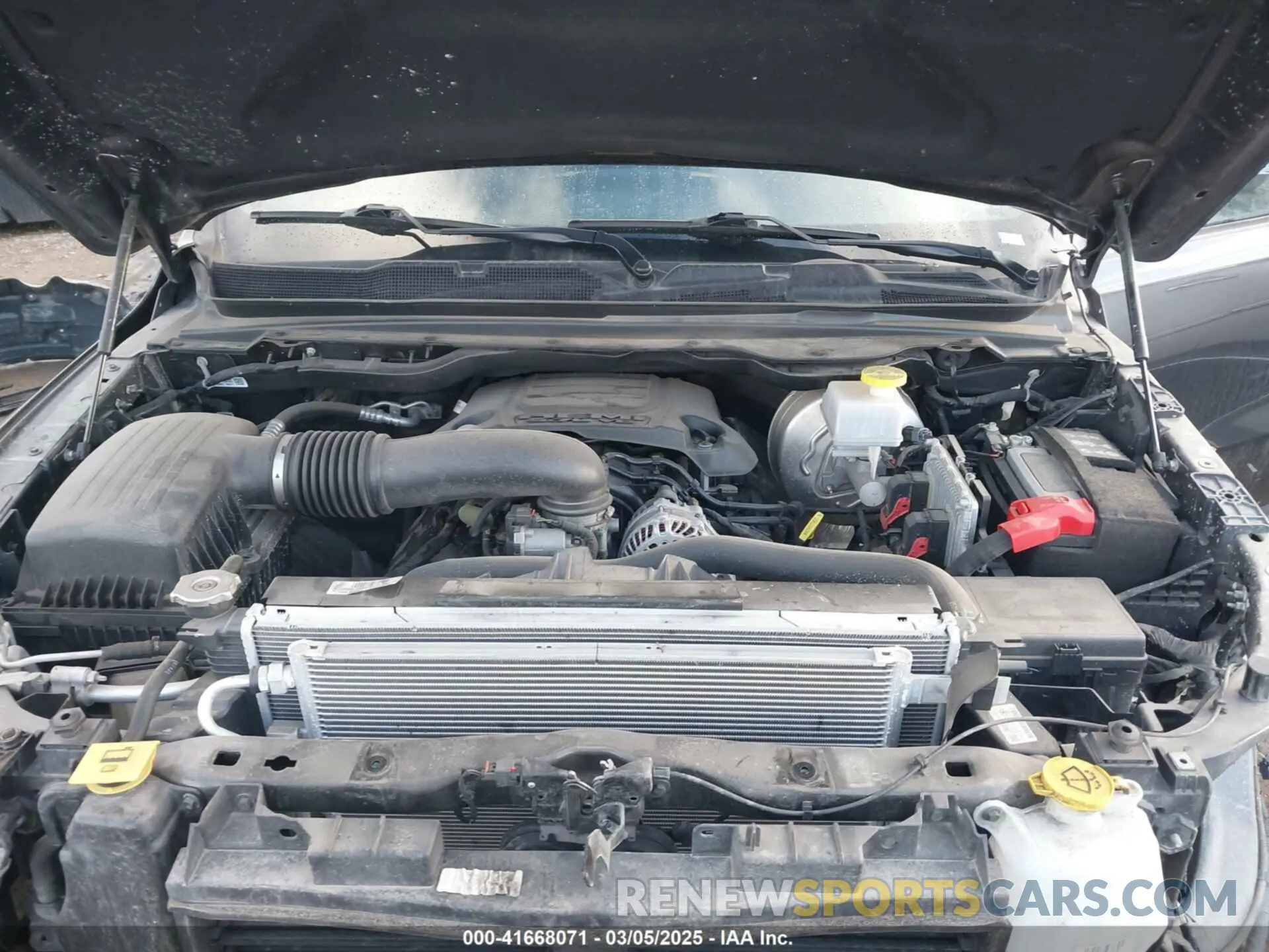 10 Photograph of a damaged car 1C6SRFFT4MN738709 RAM 1500 2021
