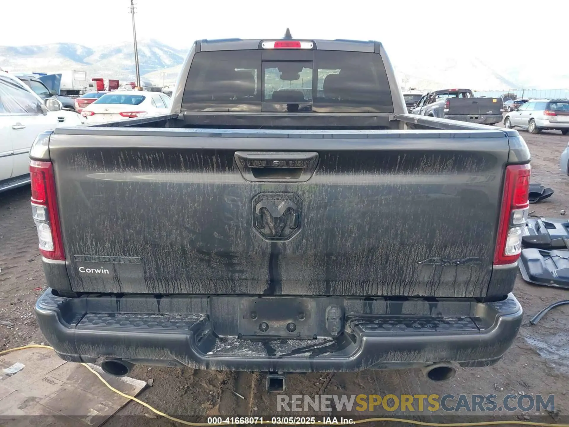 17 Photograph of a damaged car 1C6SRFFT4MN738709 RAM 1500 2021