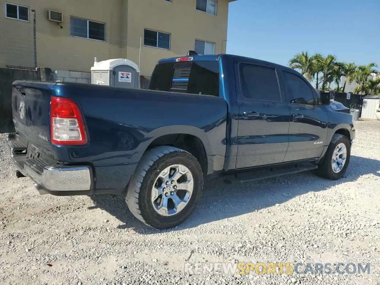3 Photograph of a damaged car 1C6SRFFT4MN745448 RAM 1500 2021