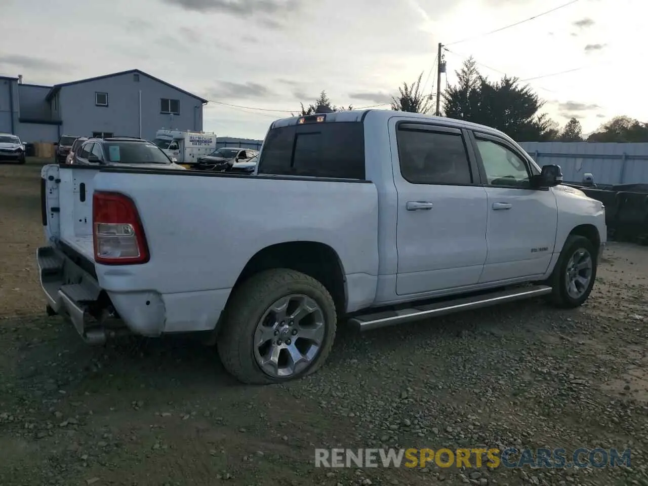 3 Photograph of a damaged car 1C6SRFFT5MN566755 RAM 1500 2021