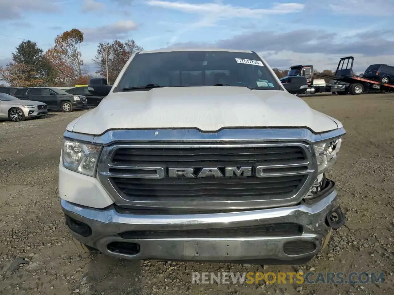 5 Photograph of a damaged car 1C6SRFFT5MN566755 RAM 1500 2021