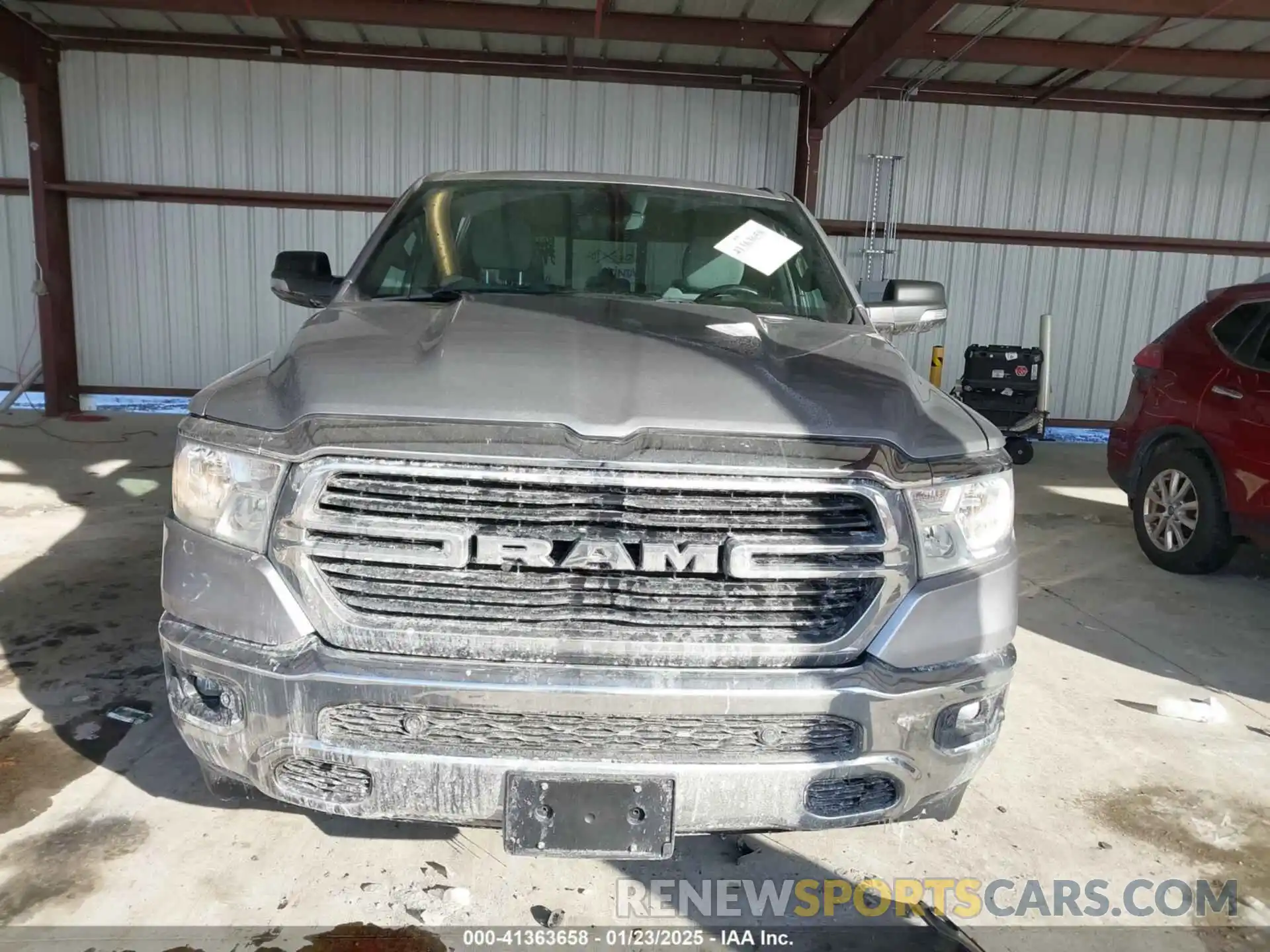 12 Photograph of a damaged car 1C6SRFFT5MN637176 RAM 1500 2021