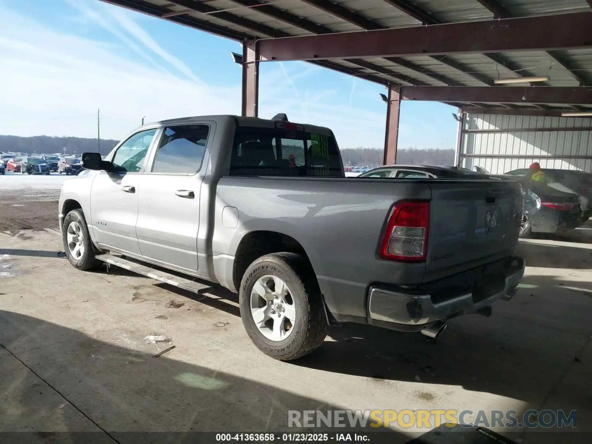 3 Photograph of a damaged car 1C6SRFFT5MN637176 RAM 1500 2021