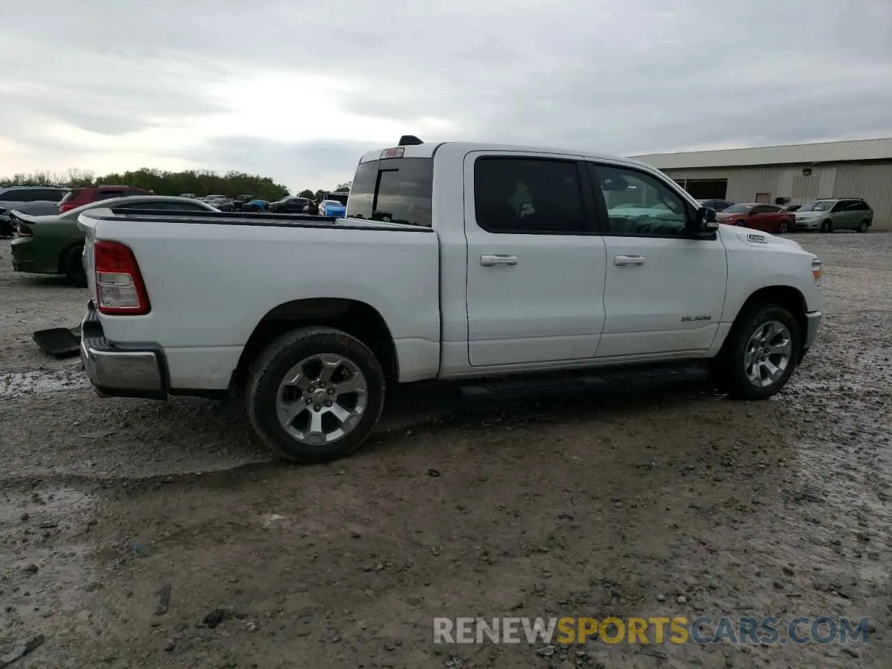 3 Photograph of a damaged car 1C6SRFFT5MN827950 RAM 1500 2021