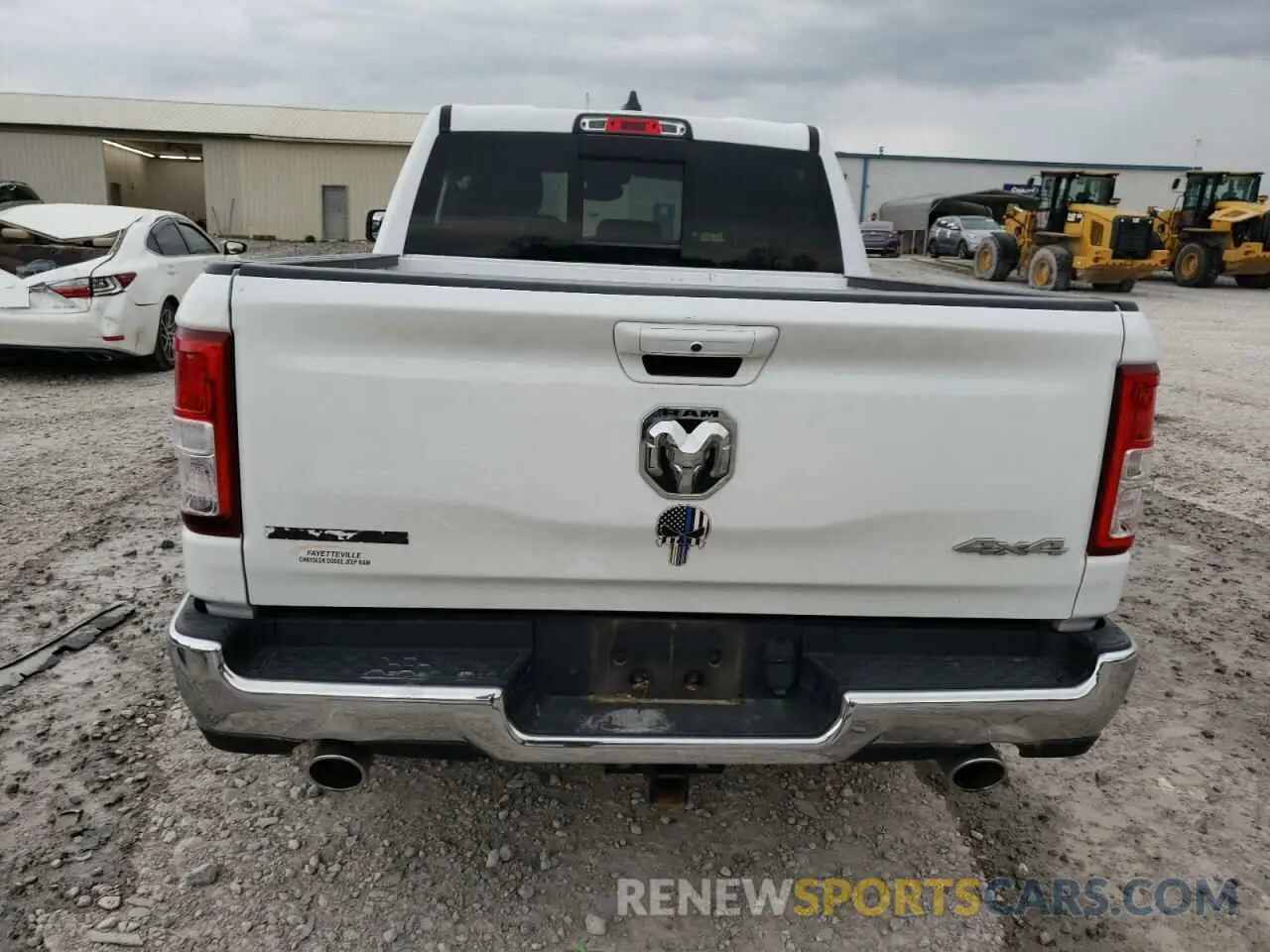6 Photograph of a damaged car 1C6SRFFT5MN827950 RAM 1500 2021