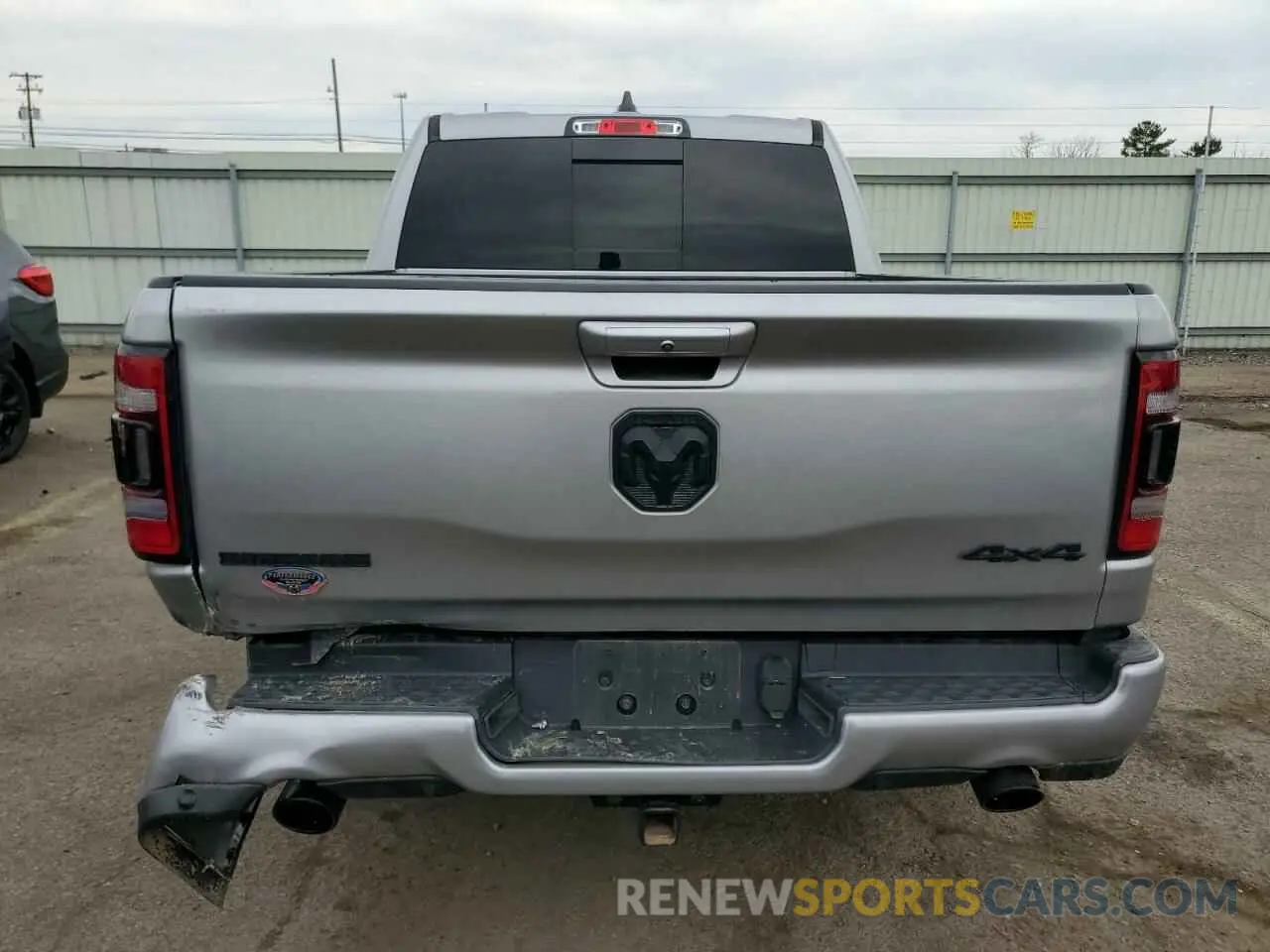 6 Photograph of a damaged car 1C6SRFFT6MN537894 RAM 1500 2021