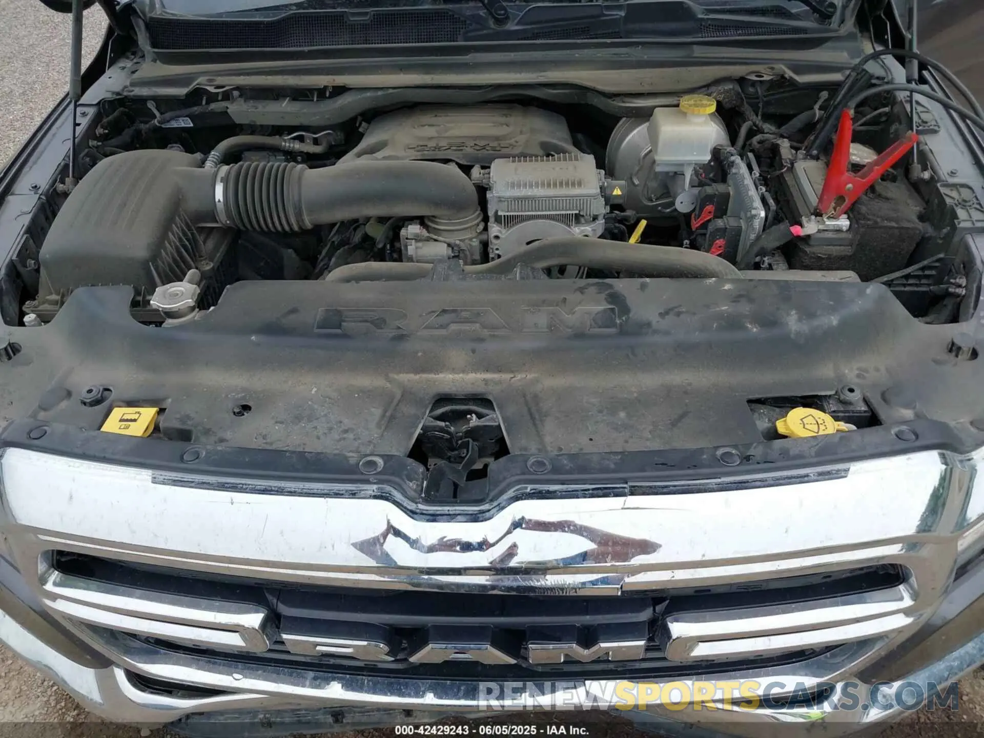 10 Photograph of a damaged car 1C6SRFFT6MN646291 RAM 1500 2021