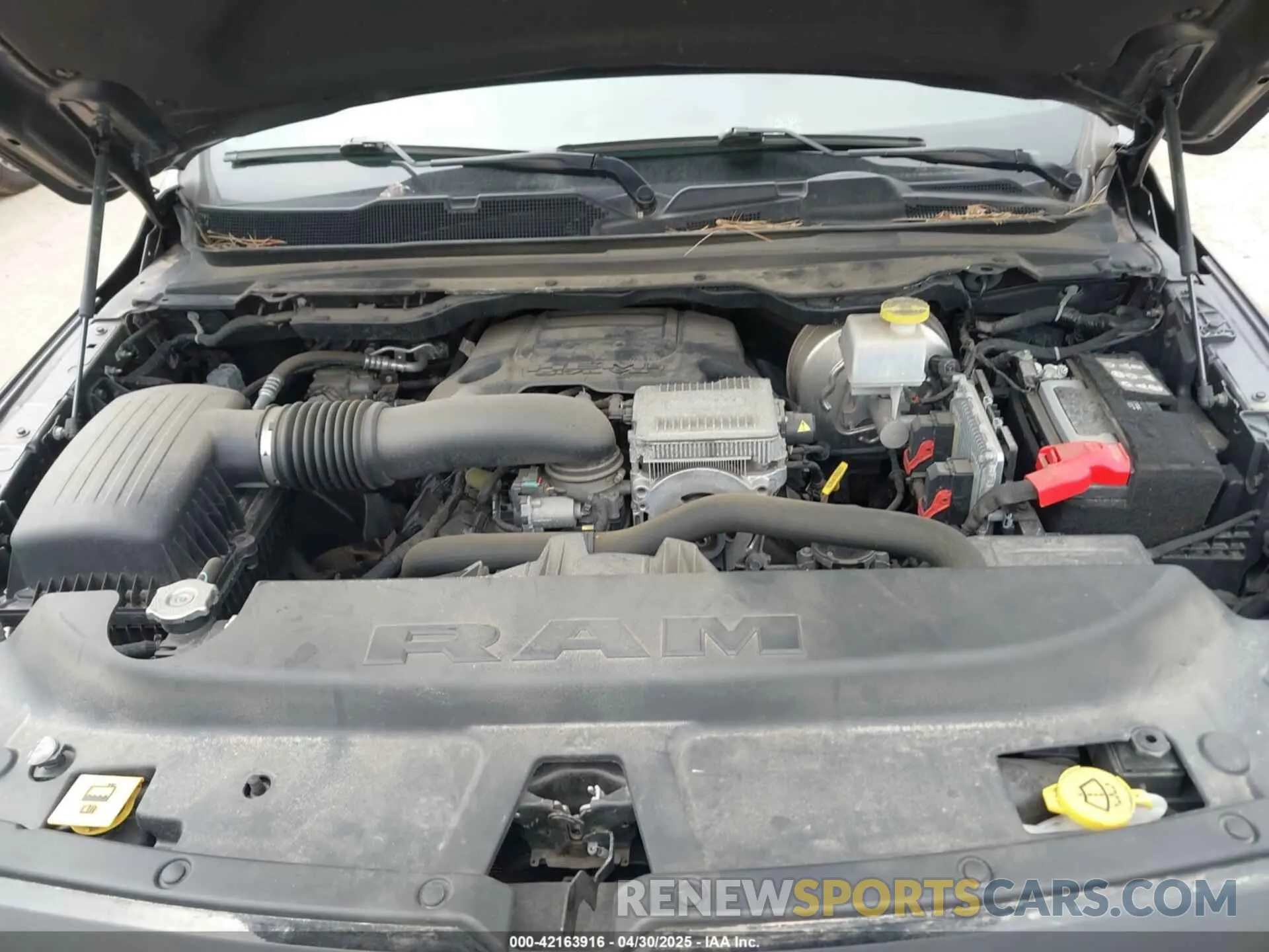10 Photograph of a damaged car 1C6SRFFT6MN649823 RAM 1500 2021