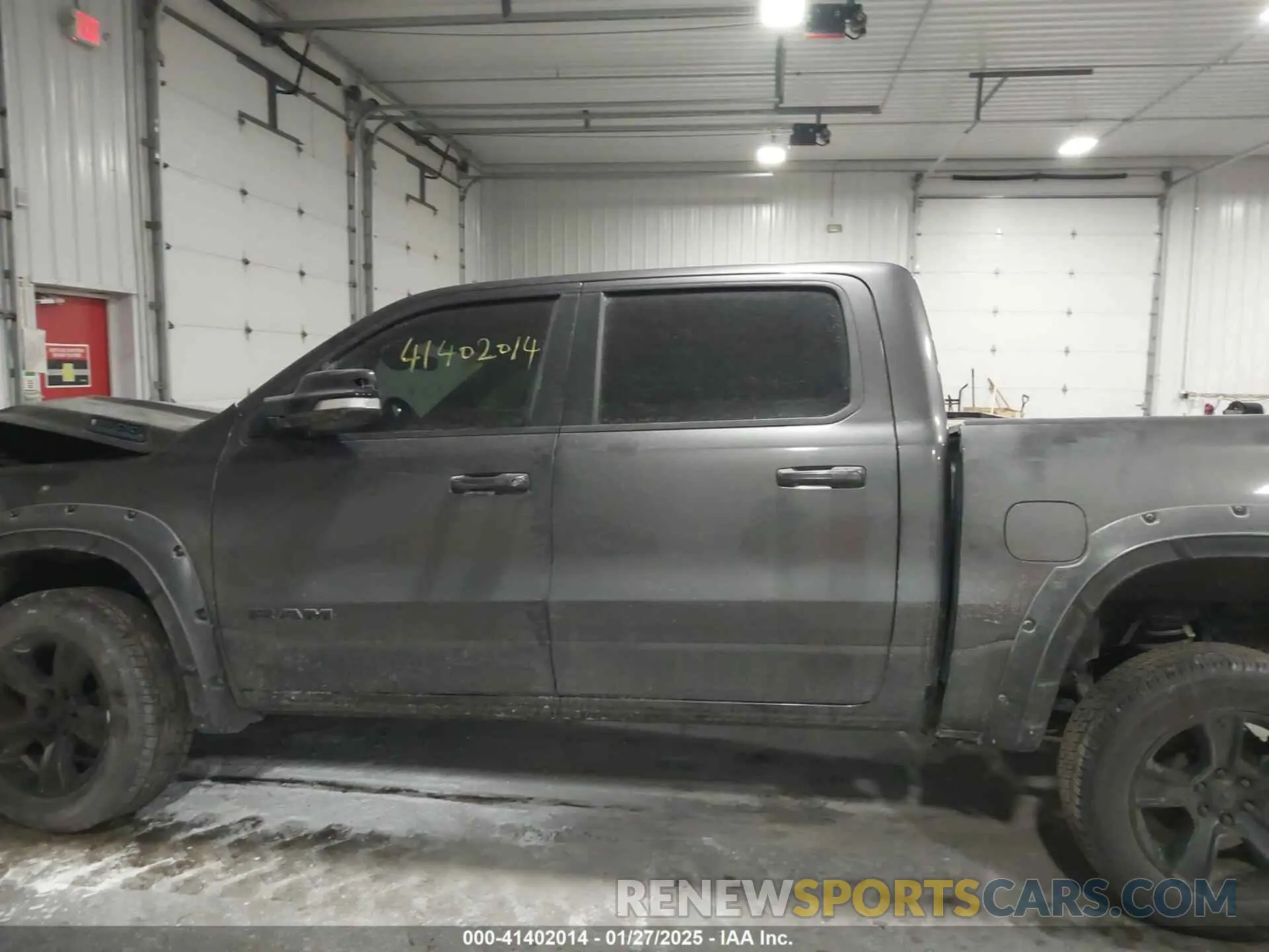 13 Photograph of a damaged car 1C6SRFFT6MN675158 RAM 1500 2021