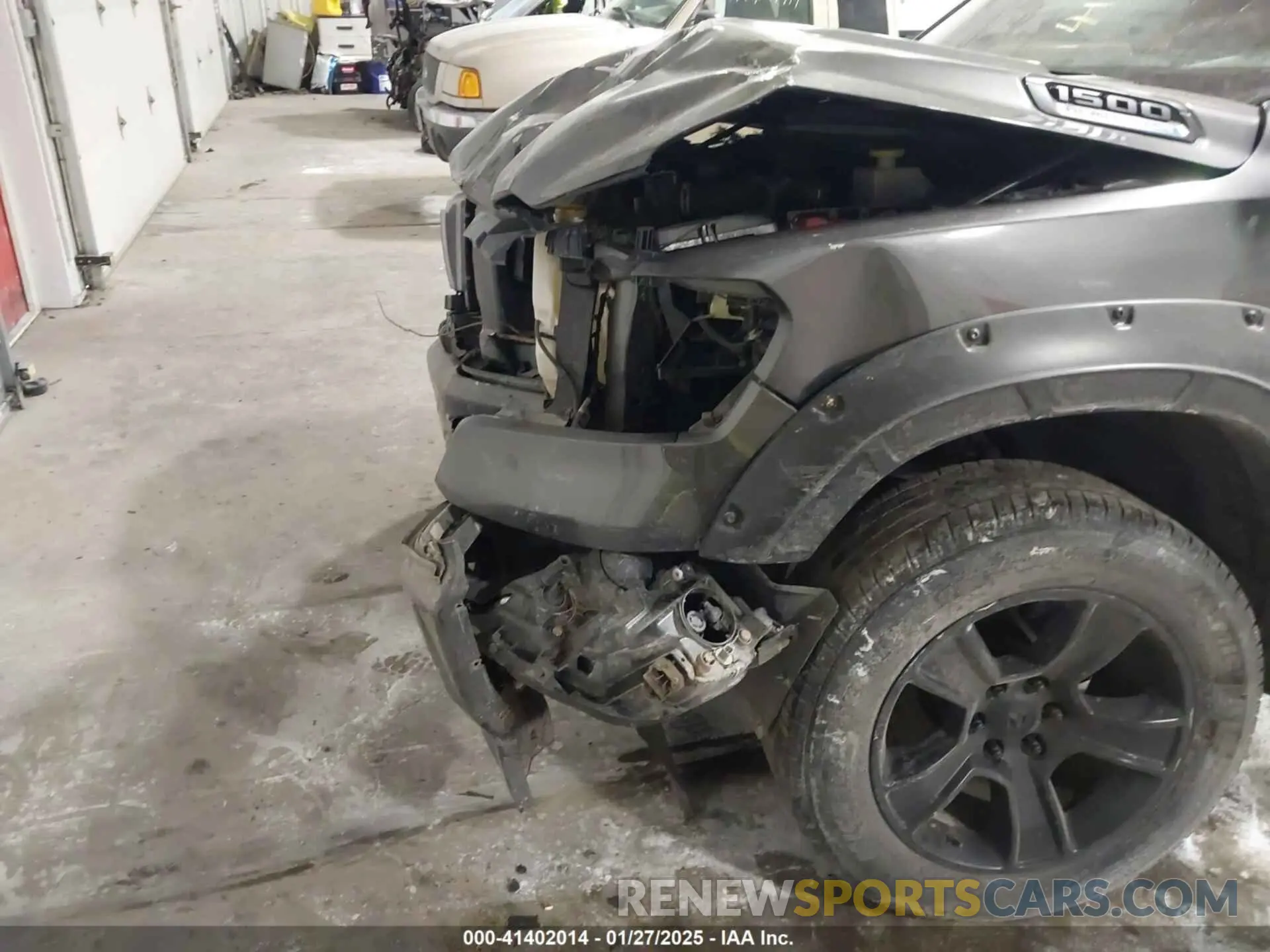6 Photograph of a damaged car 1C6SRFFT6MN675158 RAM 1500 2021