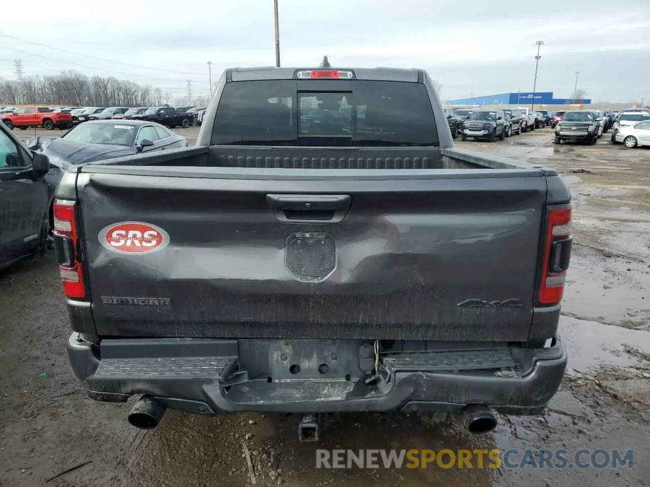 6 Photograph of a damaged car 1C6SRFFT6MN683034 RAM 1500 2021