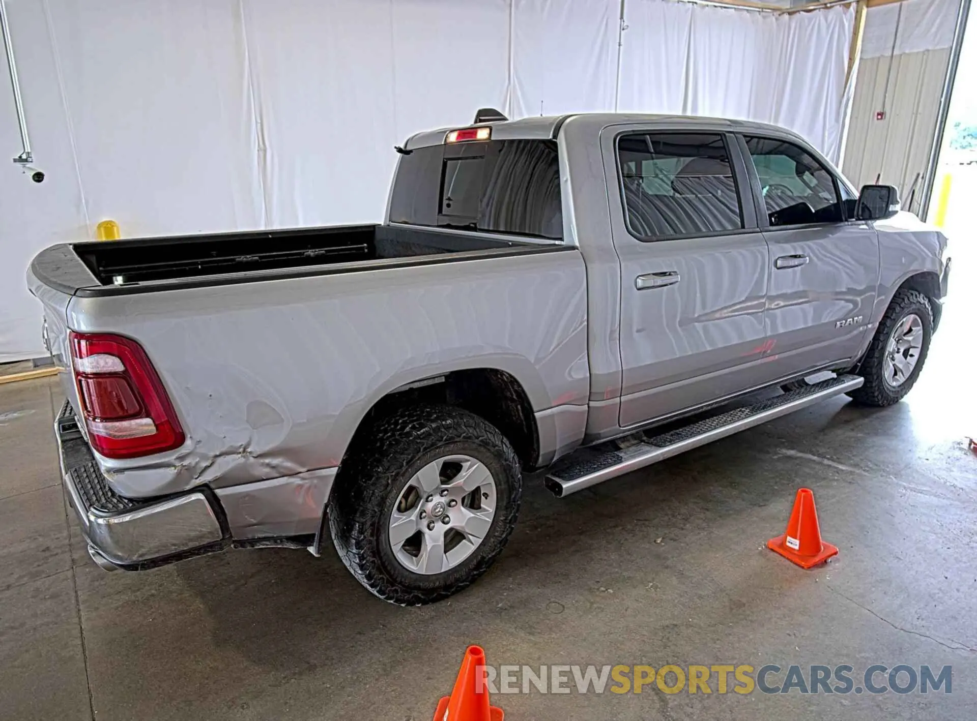 37 Photograph of a damaged car 1C6SRFFT6MN714623 RAM 1500 2021