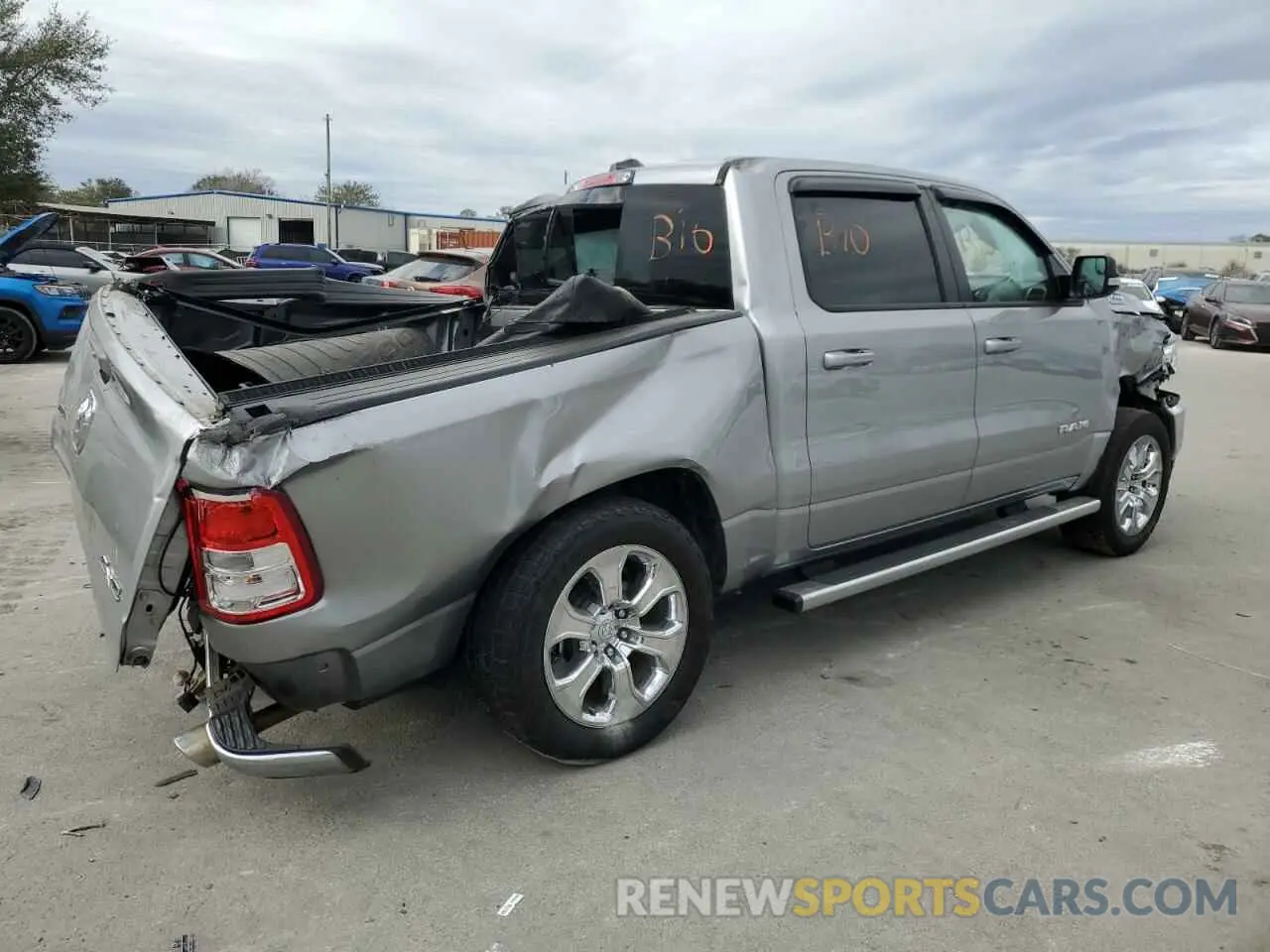 3 Photograph of a damaged car 1C6SRFFT6MN770187 RAM 1500 2021