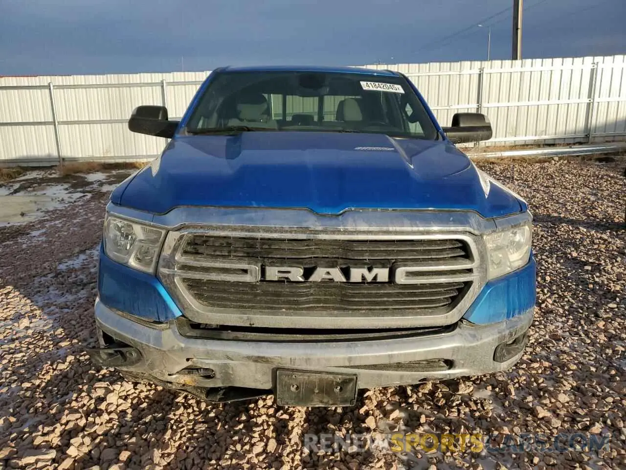 5 Photograph of a damaged car 1C6SRFFT6MN825933 RAM 1500 2021