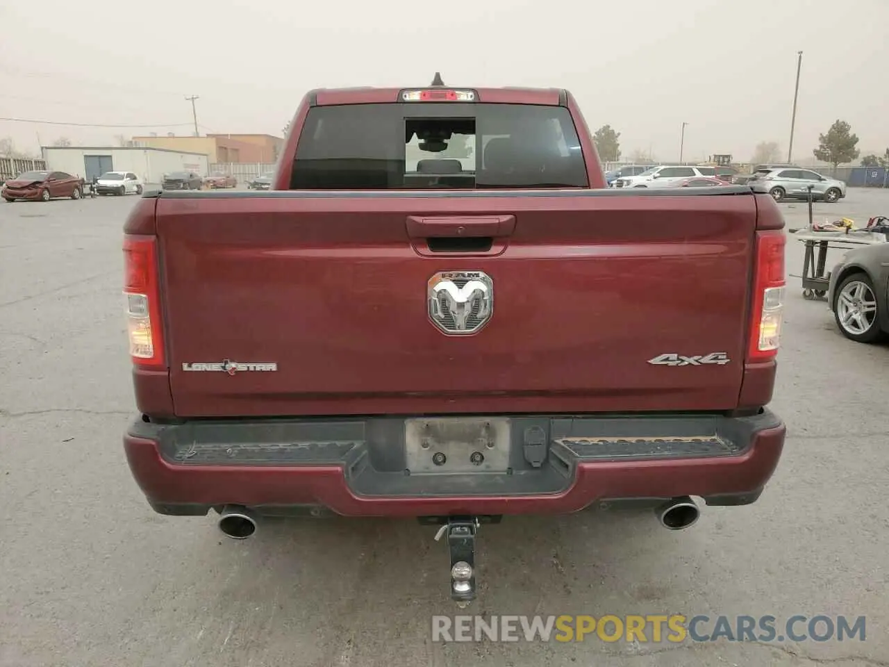 6 Photograph of a damaged car 1C6SRFFT7MN505066 RAM 1500 2021