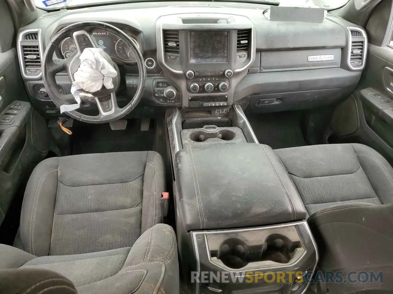 8 Photograph of a damaged car 1C6SRFFT7MN505066 RAM 1500 2021