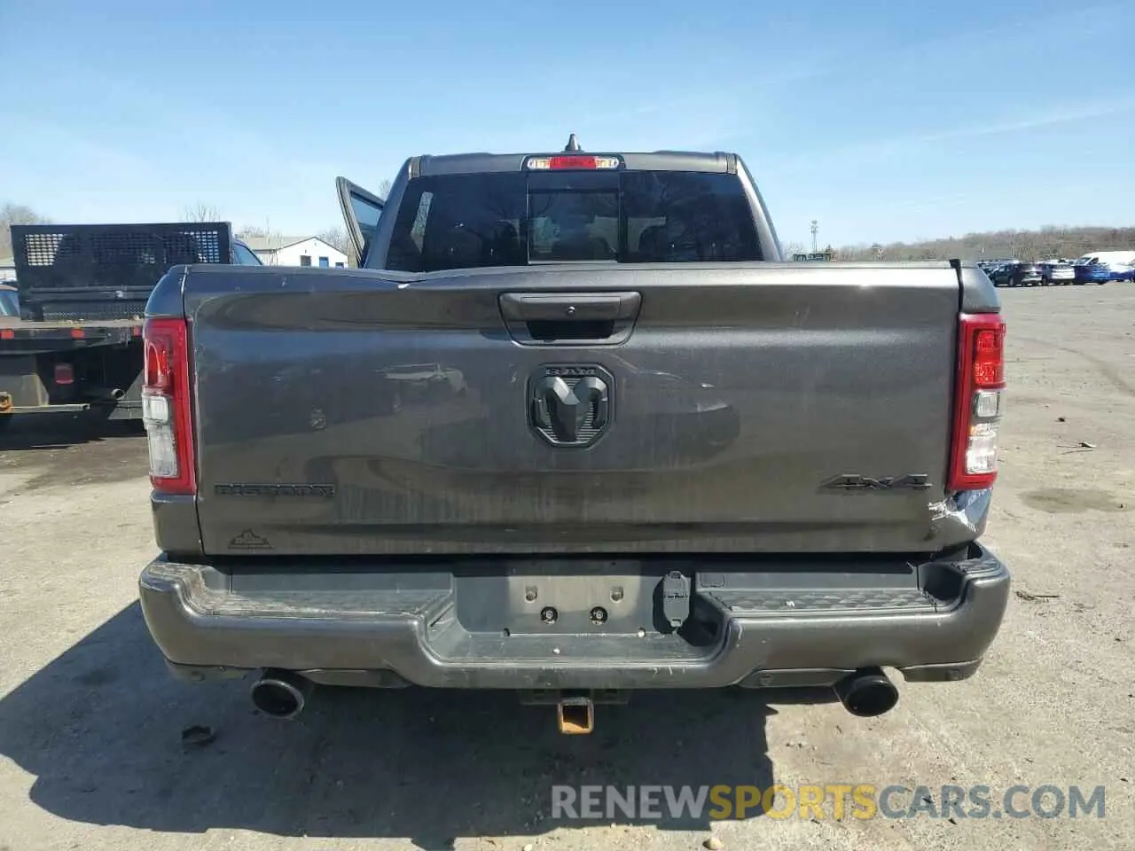 6 Photograph of a damaged car 1C6SRFFT7MN576011 RAM 1500 2021