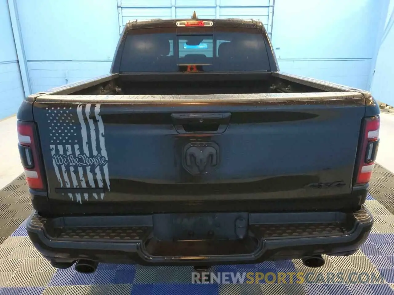 6 Photograph of a damaged car 1C6SRFFT7MN584156 RAM 1500 2021