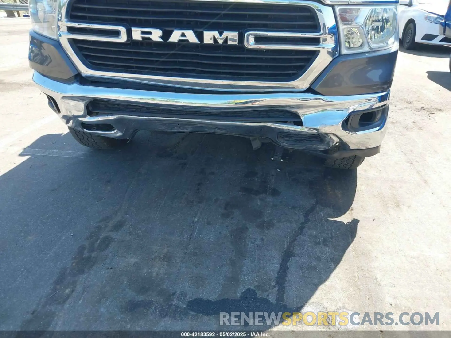 6 Photograph of a damaged car 1C6SRFFT7MN620668 RAM 1500 2021
