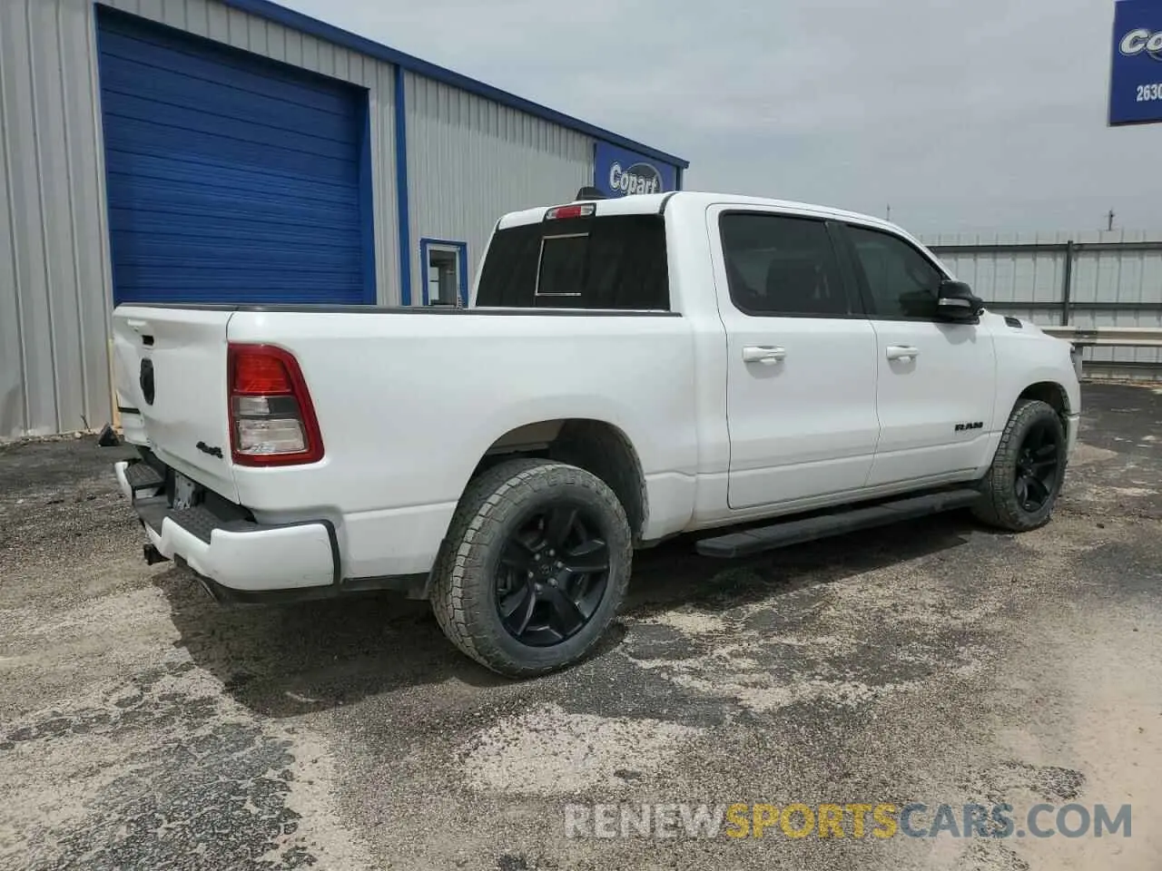 3 Photograph of a damaged car 1C6SRFFT8MN586451 RAM 1500 2021