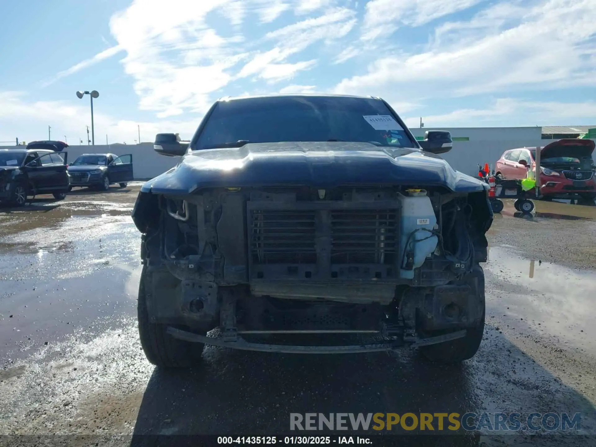 12 Photograph of a damaged car 1C6SRFFT8MN637530 RAM 1500 2021