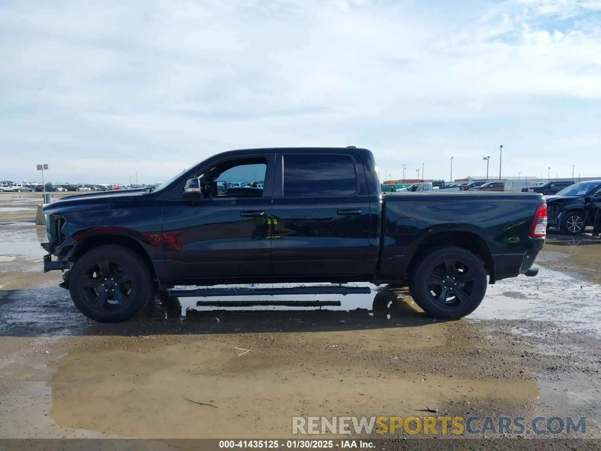 14 Photograph of a damaged car 1C6SRFFT8MN637530 RAM 1500 2021