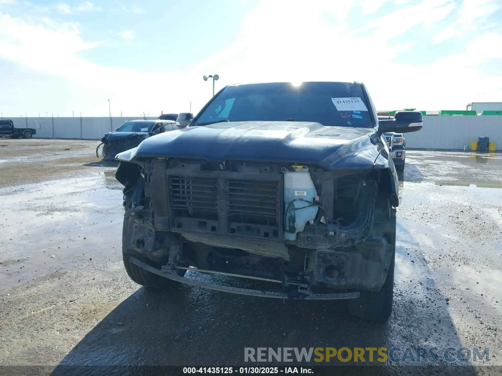 6 Photograph of a damaged car 1C6SRFFT8MN637530 RAM 1500 2021