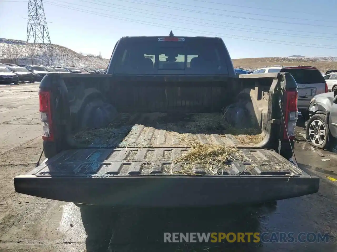 6 Photograph of a damaged car 1C6SRFFT8MN674044 RAM 1500 2021