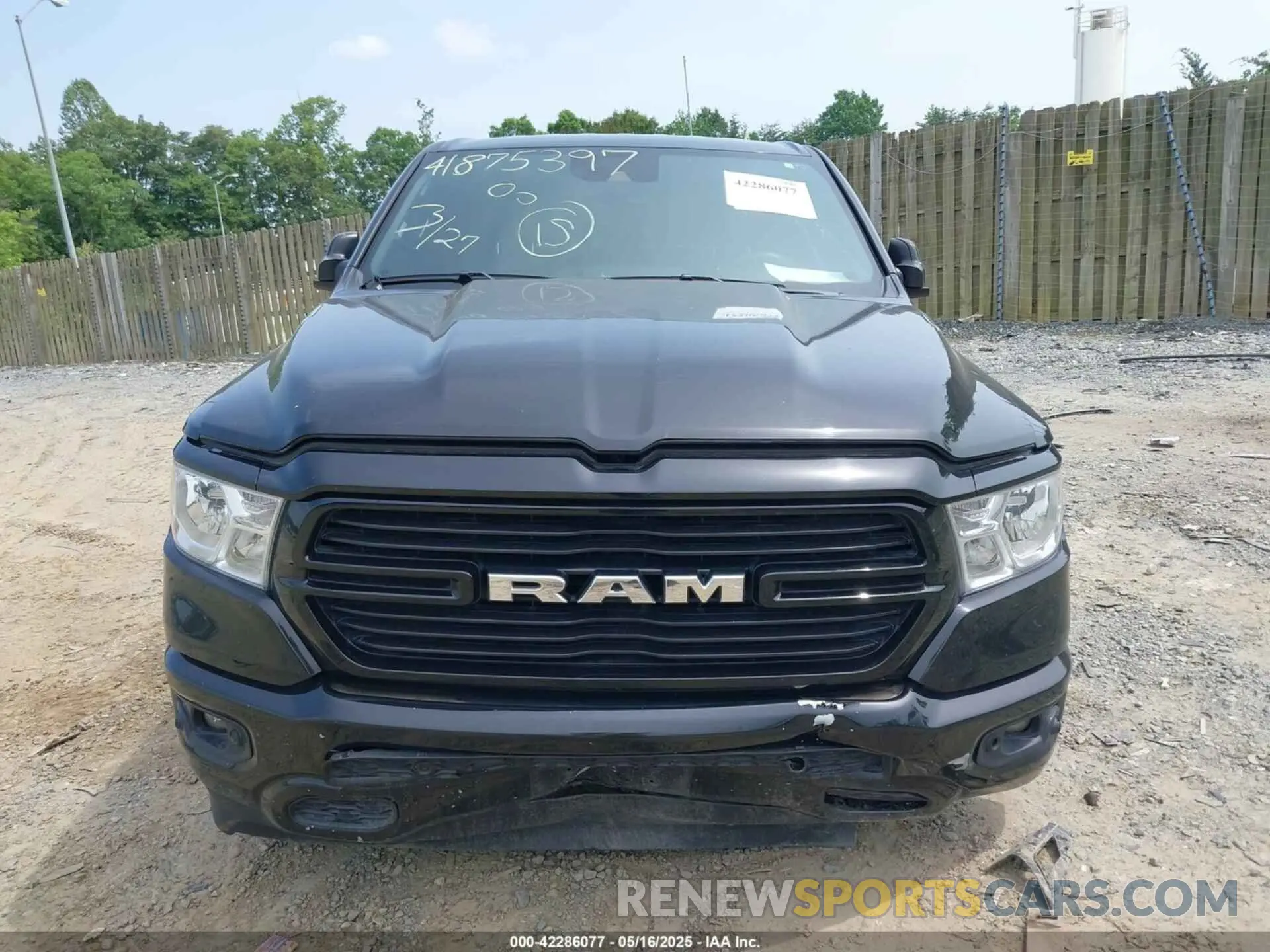 12 Photograph of a damaged car 1C6SRFFT8MN816943 RAM 1500 2021