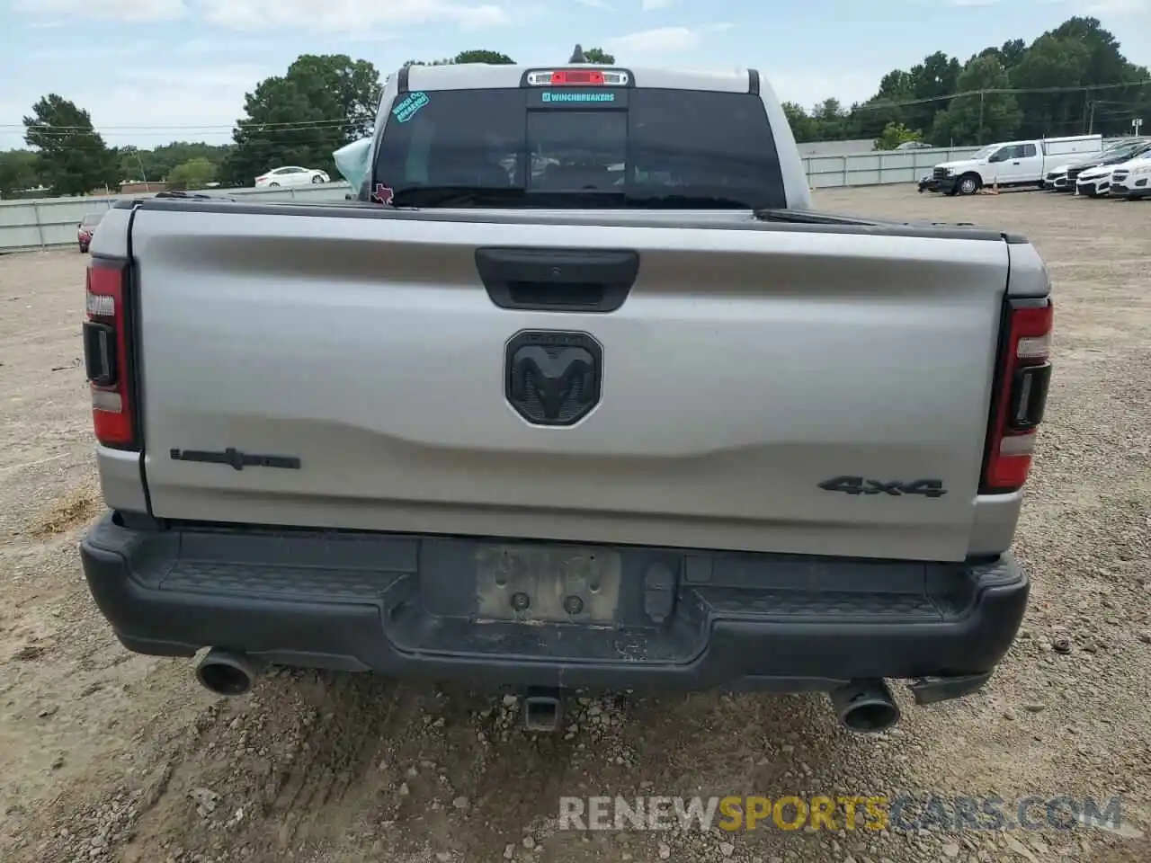 6 Photograph of a damaged car 1C6SRFFT9MN557167 RAM 1500 2021