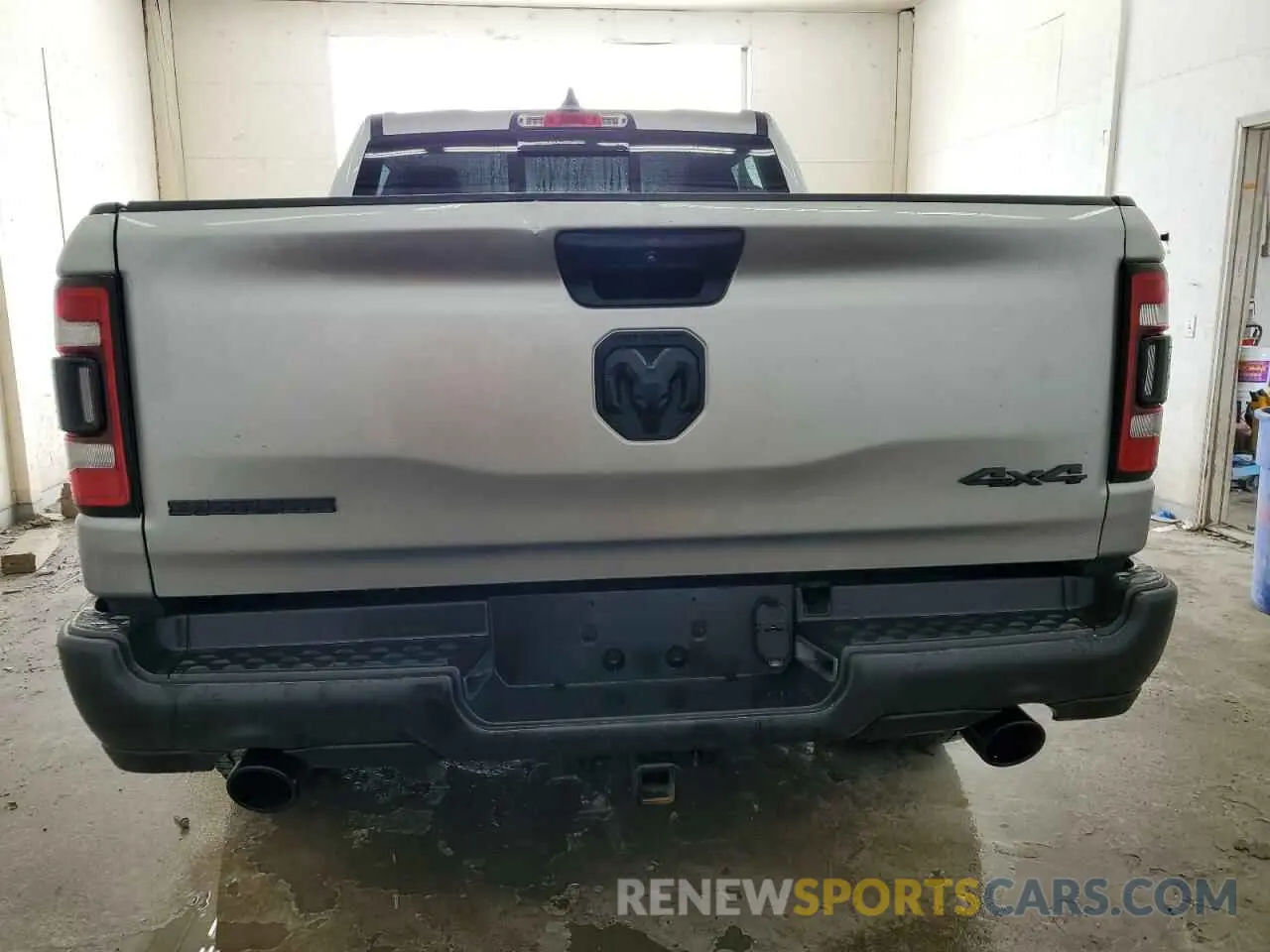 6 Photograph of a damaged car 1C6SRFFT9MN577418 RAM 1500 2021