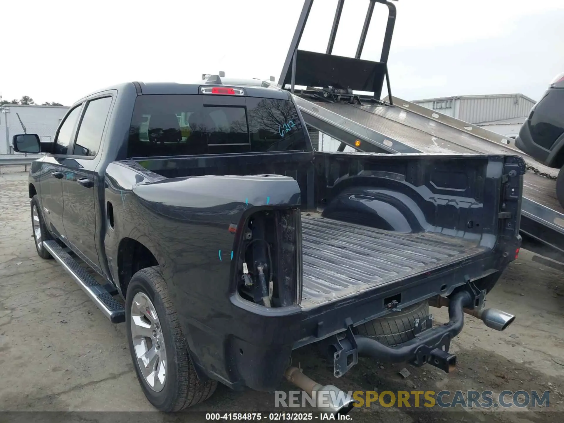 3 Photograph of a damaged car 1C6SRFFT9MN618341 RAM 1500 2021