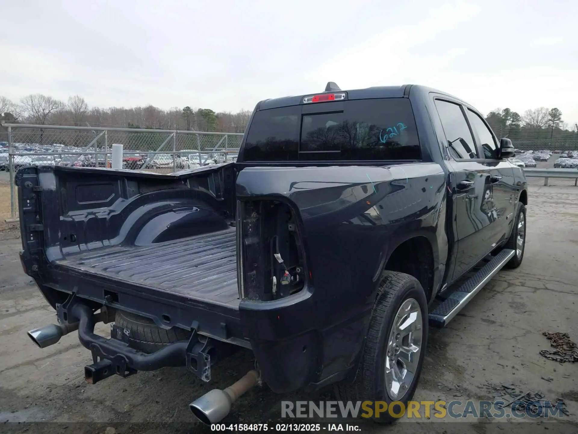 4 Photograph of a damaged car 1C6SRFFT9MN618341 RAM 1500 2021