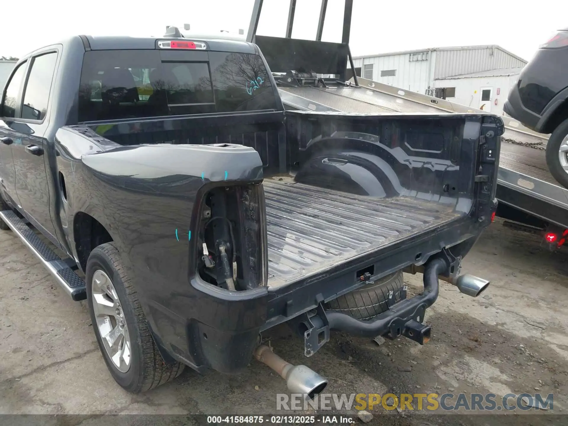 6 Photograph of a damaged car 1C6SRFFT9MN618341 RAM 1500 2021