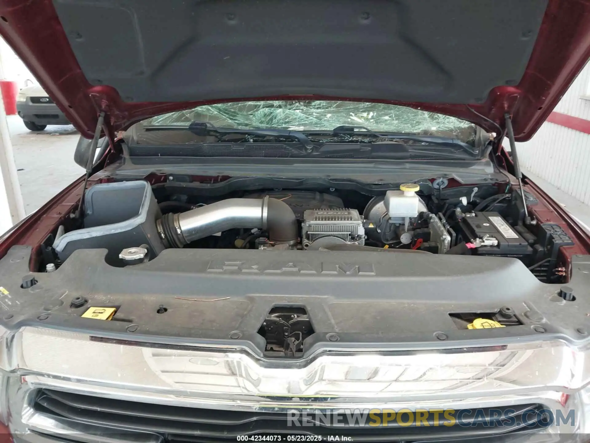 10 Photograph of a damaged car 1C6SRFFT9MN676871 RAM 1500 2021