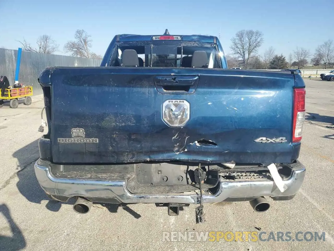 6 Photograph of a damaged car 1C6SRFFT9MN692262 RAM 1500 2021