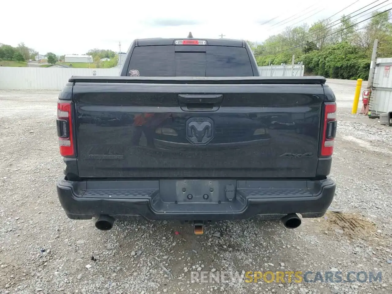 6 Photograph of a damaged car 1C6SRFFTXMN512576 RAM 1500 2021