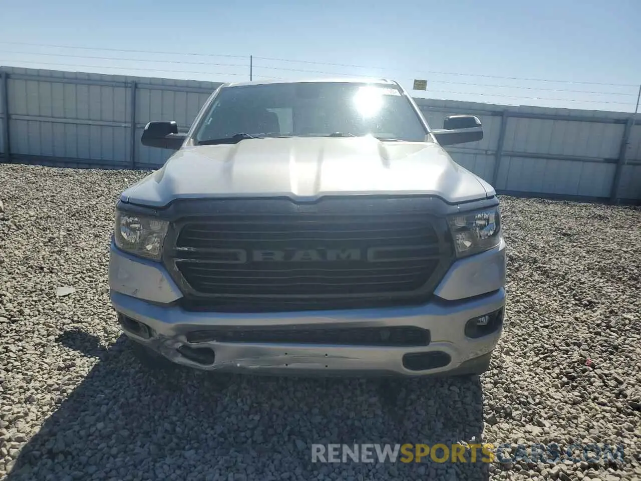 5 Photograph of a damaged car 1C6SRFFTXMN537235 RAM 1500 2021