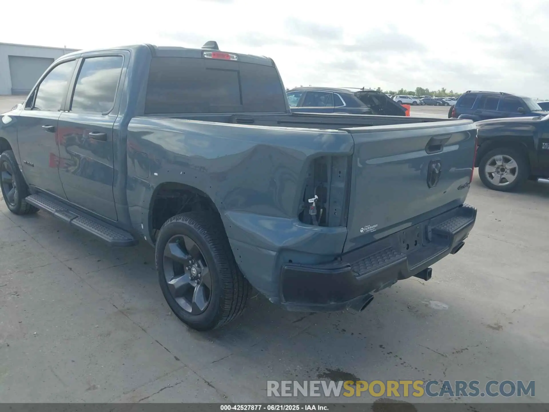 6 Photograph of a damaged car 1C6SRFFTXMN558862 RAM 1500 2021