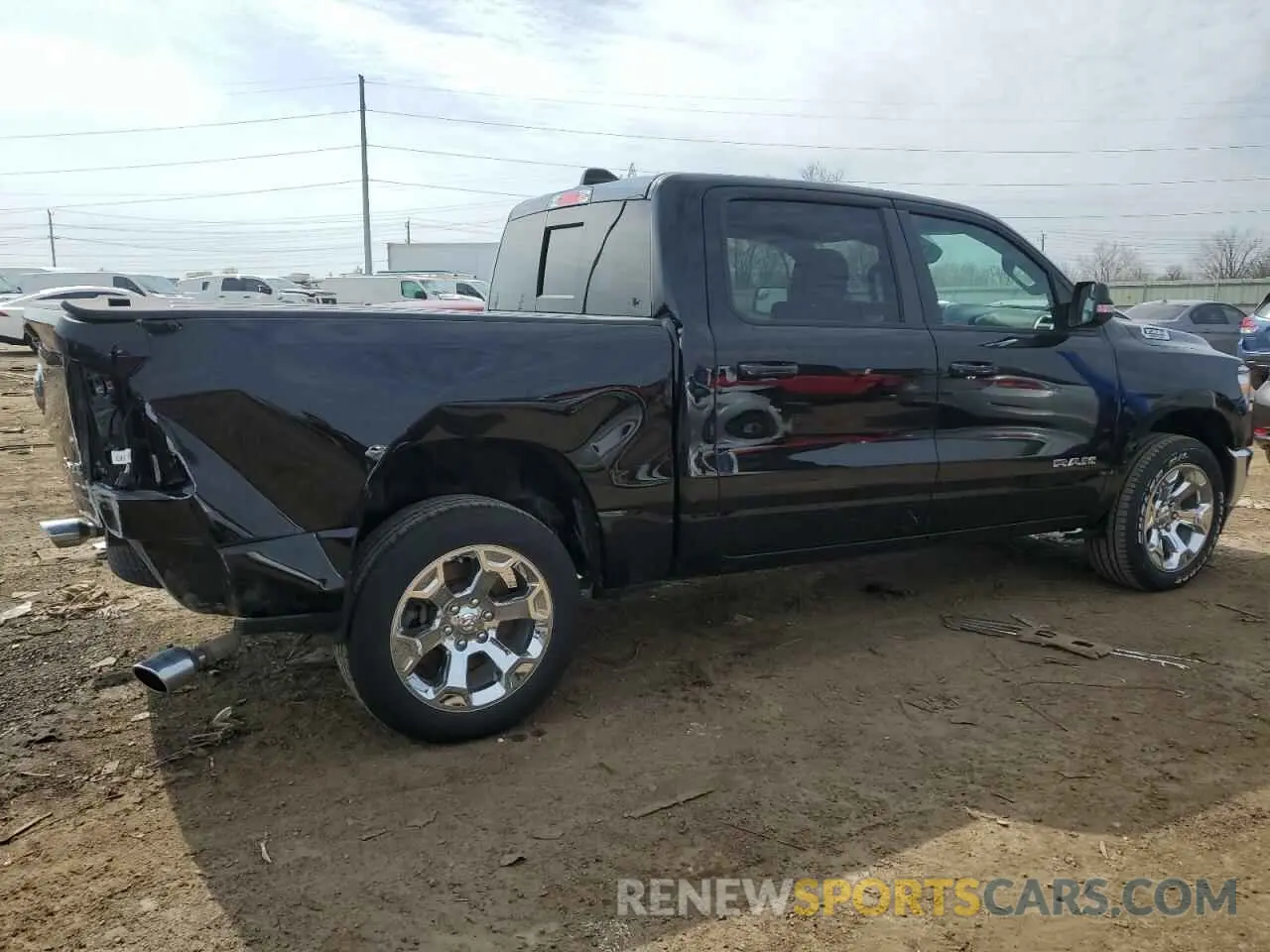 3 Photograph of a damaged car 1C6SRFFTXMN642017 RAM 1500 2021
