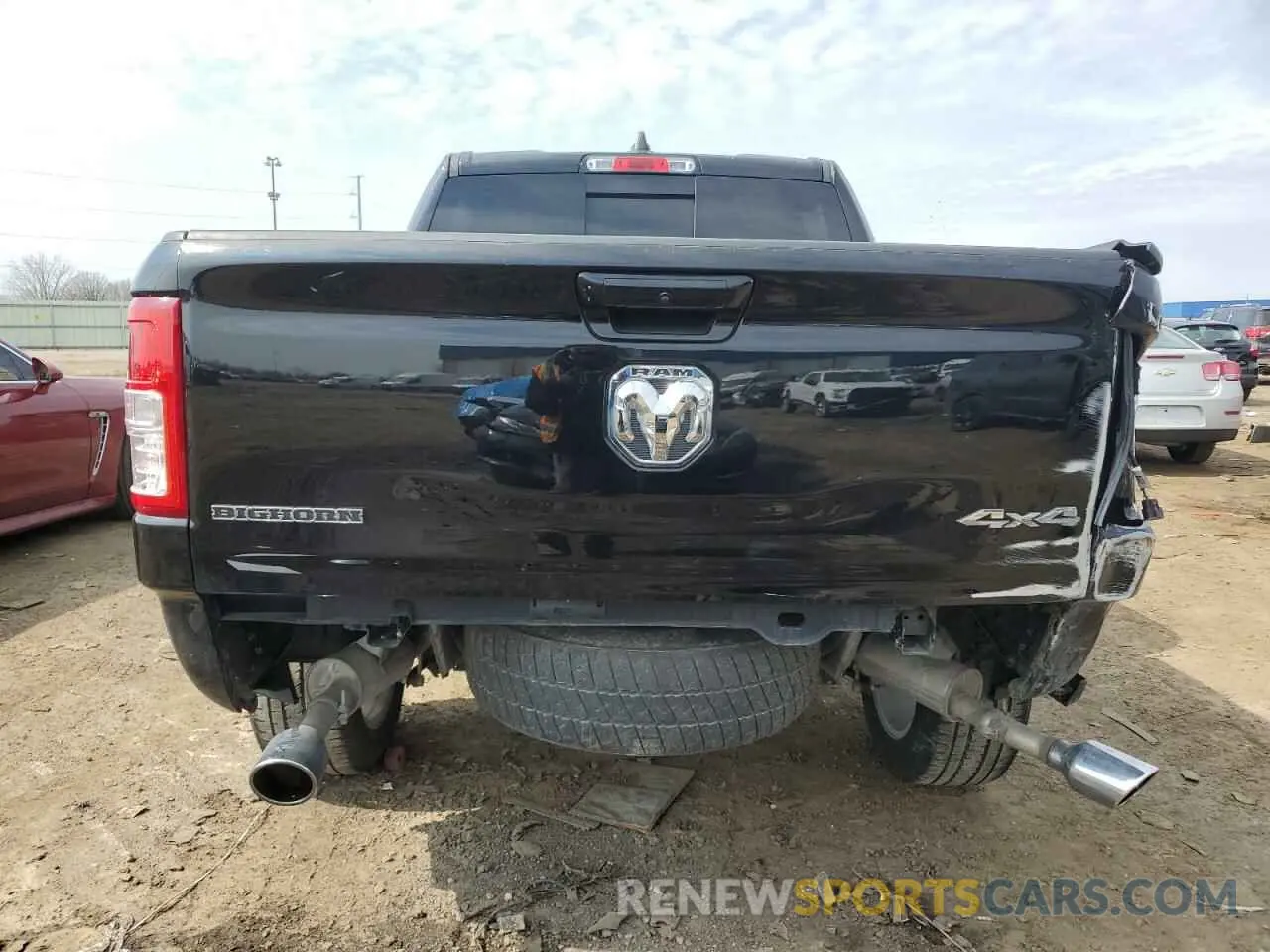 6 Photograph of a damaged car 1C6SRFFTXMN642017 RAM 1500 2021