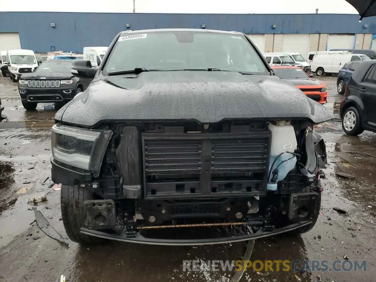 5 Photograph of a damaged car 1C6SRFFTXMN650909 RAM 1500 2021