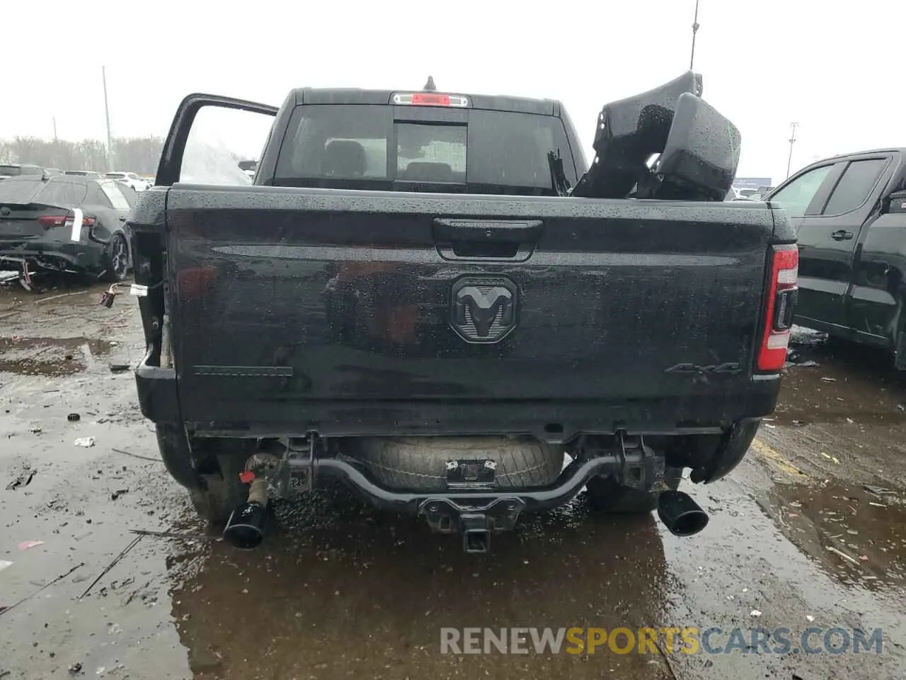 6 Photograph of a damaged car 1C6SRFFTXMN650909 RAM 1500 2021