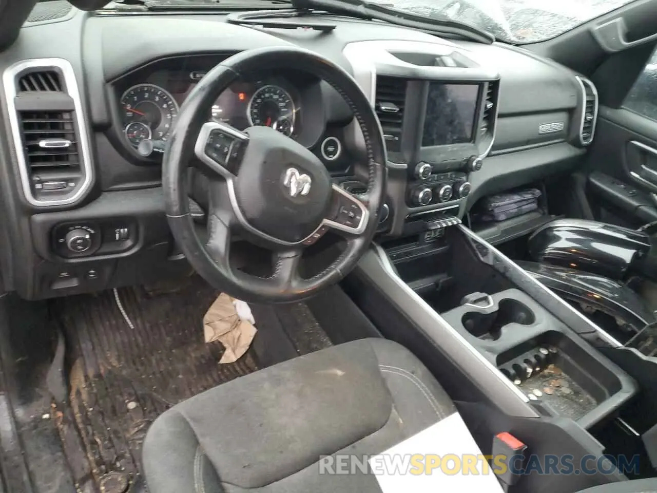 8 Photograph of a damaged car 1C6SRFFTXMN650909 RAM 1500 2021