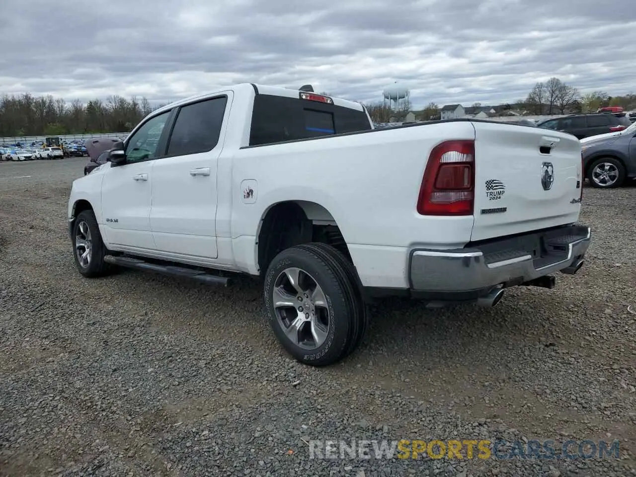 2 Photograph of a damaged car 1C6SRFFTXMN724006 RAM 1500 2021