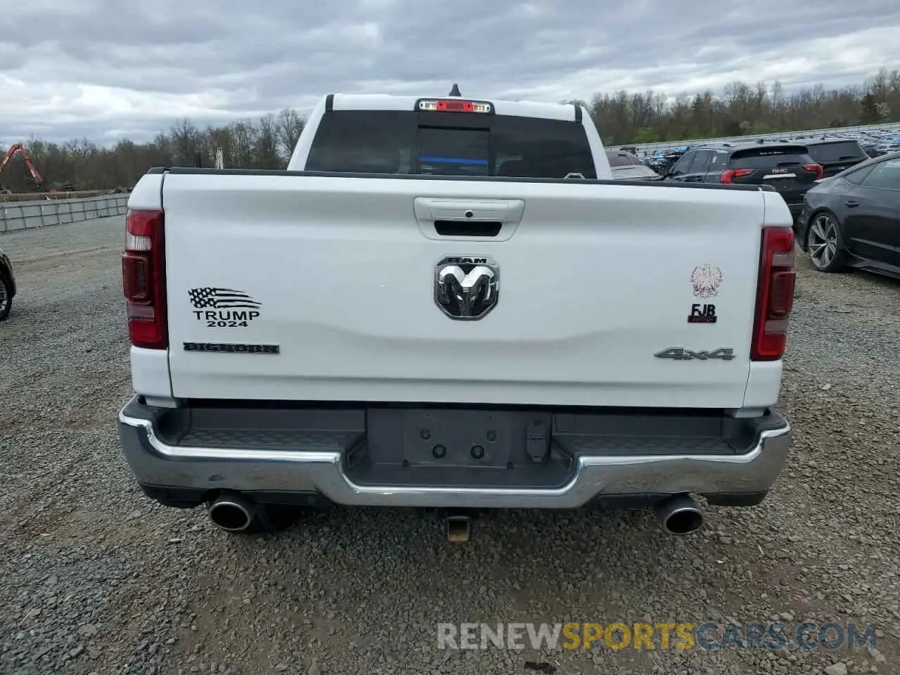 6 Photograph of a damaged car 1C6SRFFTXMN724006 RAM 1500 2021