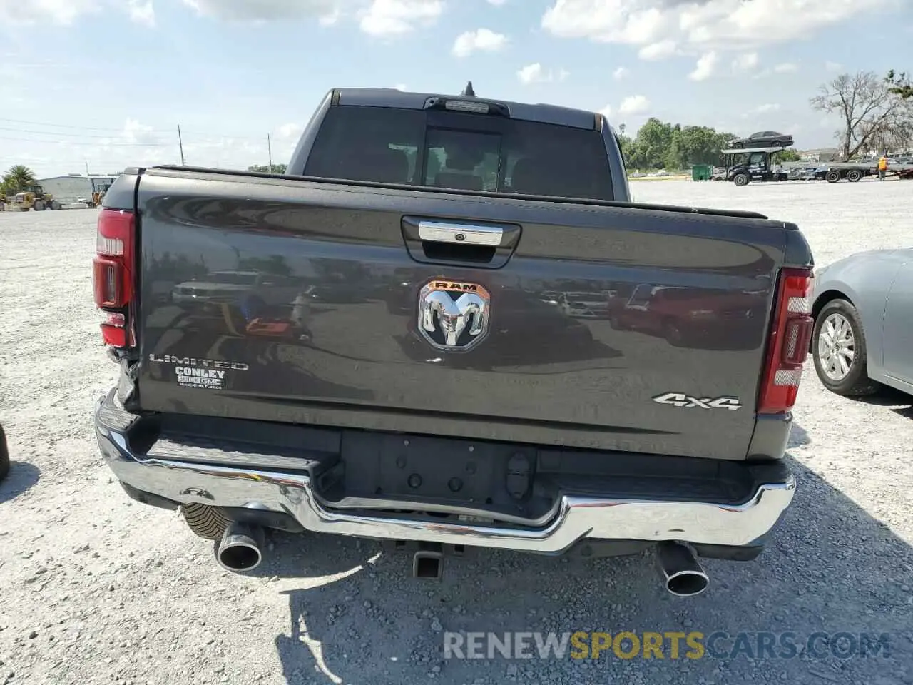 6 Photograph of a damaged car 1C6SRFHM2MN726144 RAM 1500 2021